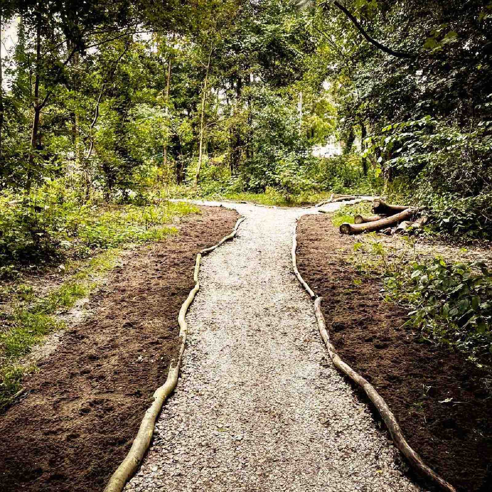 beeldenbos schelpenpad schelpen voer voor vogels